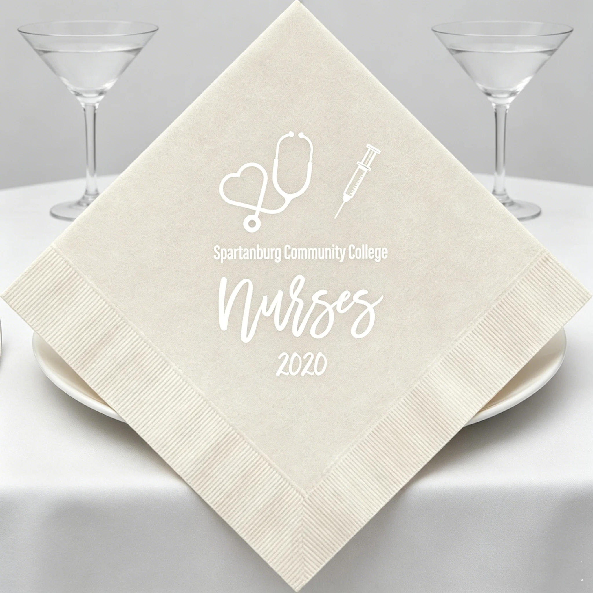 50pcs Custom Nurse Party Napkins, Personalized School Name & Year Disposable Cocktail Napkins, Multi-Colors for Nursing Graduati
50pcs Custom Nurse Party Napkins, Personalized School Name & Year Disposable Cocktail Napkins, Multi-Colors for Nursing Graduati