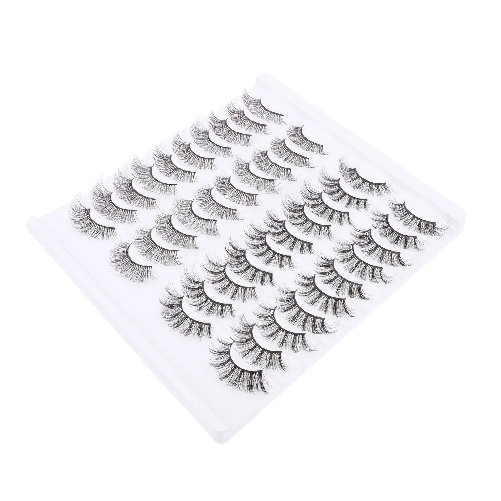 Eyelashes Natural Realistic 3D Effect 3D False Eyelashes Slender Comfortable Women Makeup Beauty Accessories
Eyelashes Natural Realistic 3D Effect 3D False Eyelashes Slender Comfortable Women Makeup Beauty Accessories