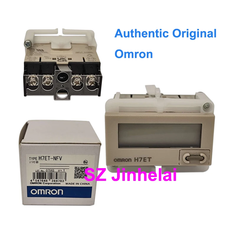 Authentic Original Omron Micro Count Counting Relay TOTAL COUNTER H7ET- H7EC-N NV NFV NV1
Authentic Original Omron Micro Count Counting Relay TOTAL COUNTER H7ET- H7EC-N NV NFV NV1