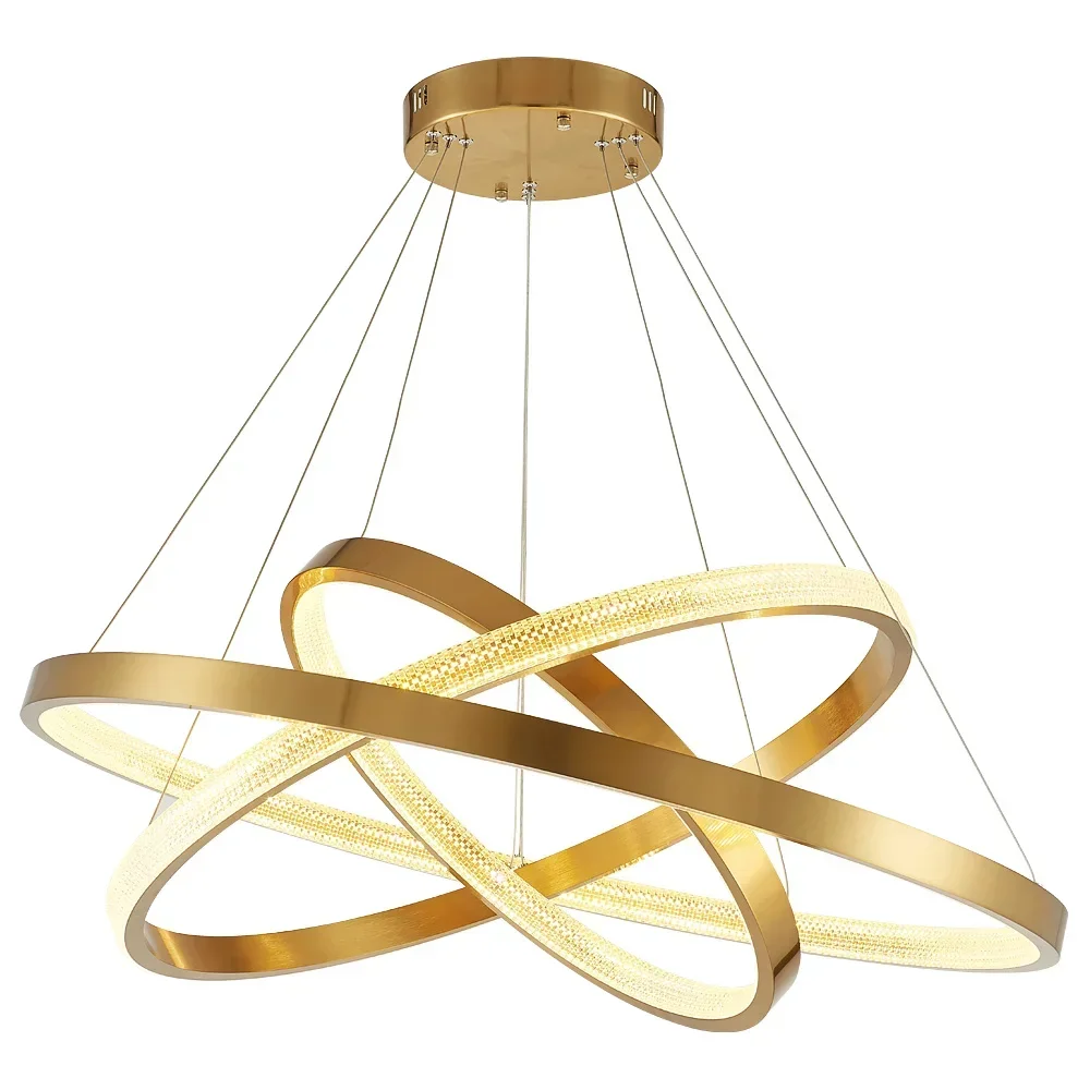 FSS Modern Round Circle Chandelier Lighting Gold Circular Geometry Creative Lamp Led Indoor Fixtures
FSS Modern Round Circle Chandelier Lighting Gold Circular Geometry Creative Lamp Led Indoor Fixtures