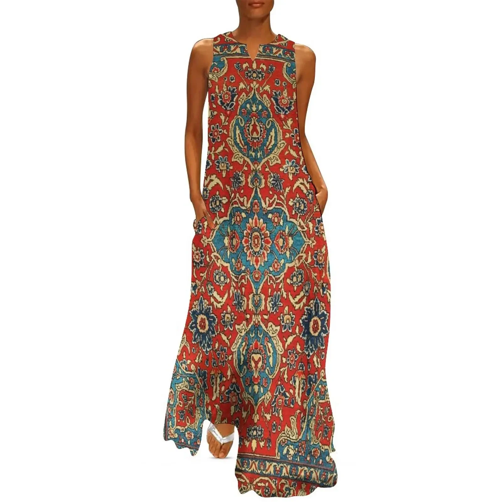 Dorasht Antique Floral Persian Carpet Print Long Dress evening dresses luxury 2025 women's clothing trend 2025 Dress
Dorasht Antique Floral Persian Carpet Print Long Dress evening dresses luxury 2025 women's clothing trend 2025 Dress
