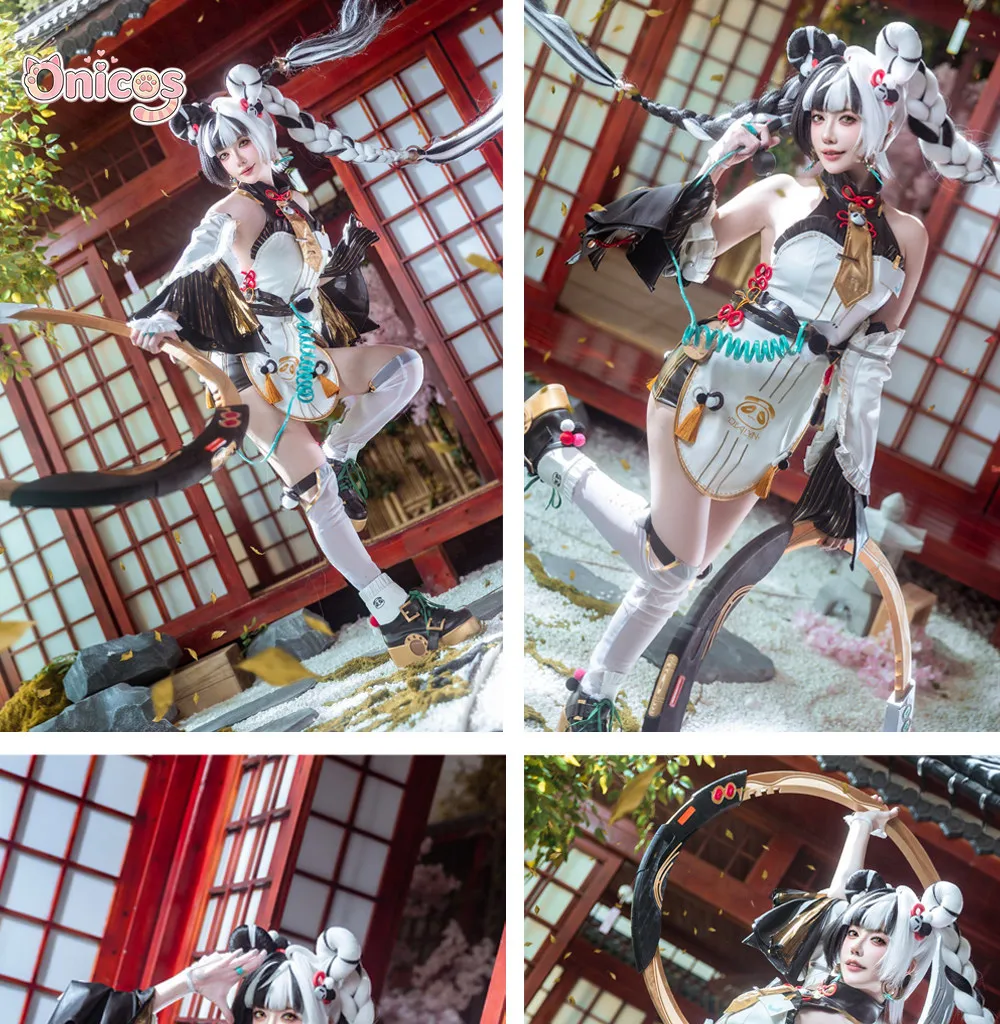 Zenless Zone Zero Dialyn Cosplay Costume Combination of China-Chic style modified cheongsam skirt and energy shorts Onicos
Zenless Zone Zero Dialyn Cosplay Costume Combination of China-Chic style modified cheongsam skirt and energy shorts Onicos