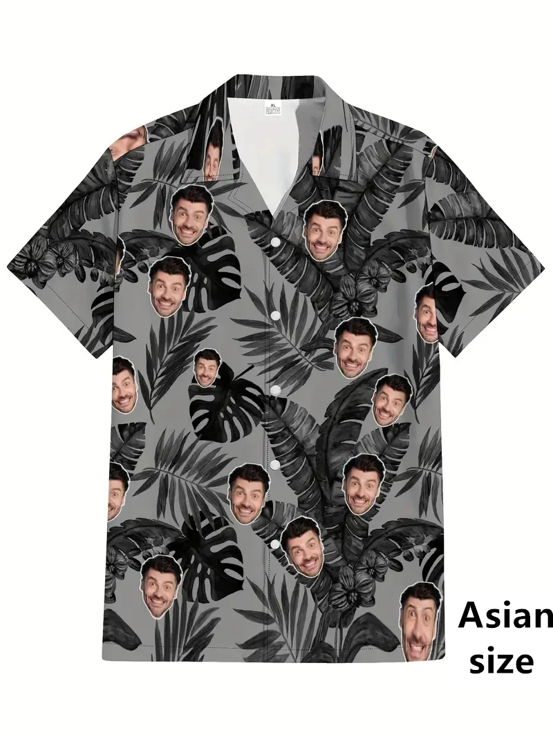 Custom Pattern Hawaiian Shirts Men Clothes 2025 New 3D Print Unisex Lapel Button Blouse Personalized Design Short Sleeve Tops
Custom Pattern Hawaiian Shirts Men Clothes 2025 New 3D Print Unisex Lapel Button Blouse Personalized Design Short Sleeve Tops
