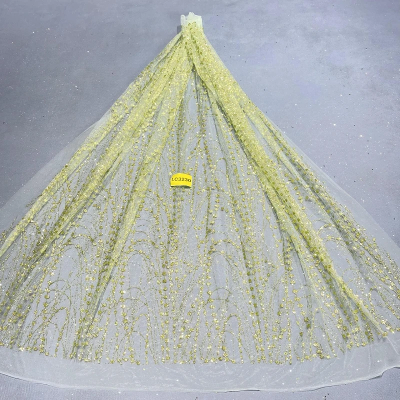 10 Yard fluorescent green Spray Gold Floral Pattern Wedding Dress Fabric Mesh Easy drop Glliter Sequins
10 Yard fluorescent green Spray Gold Floral Pattern Wedding Dress Fabric Mesh Easy drop Glliter Sequins