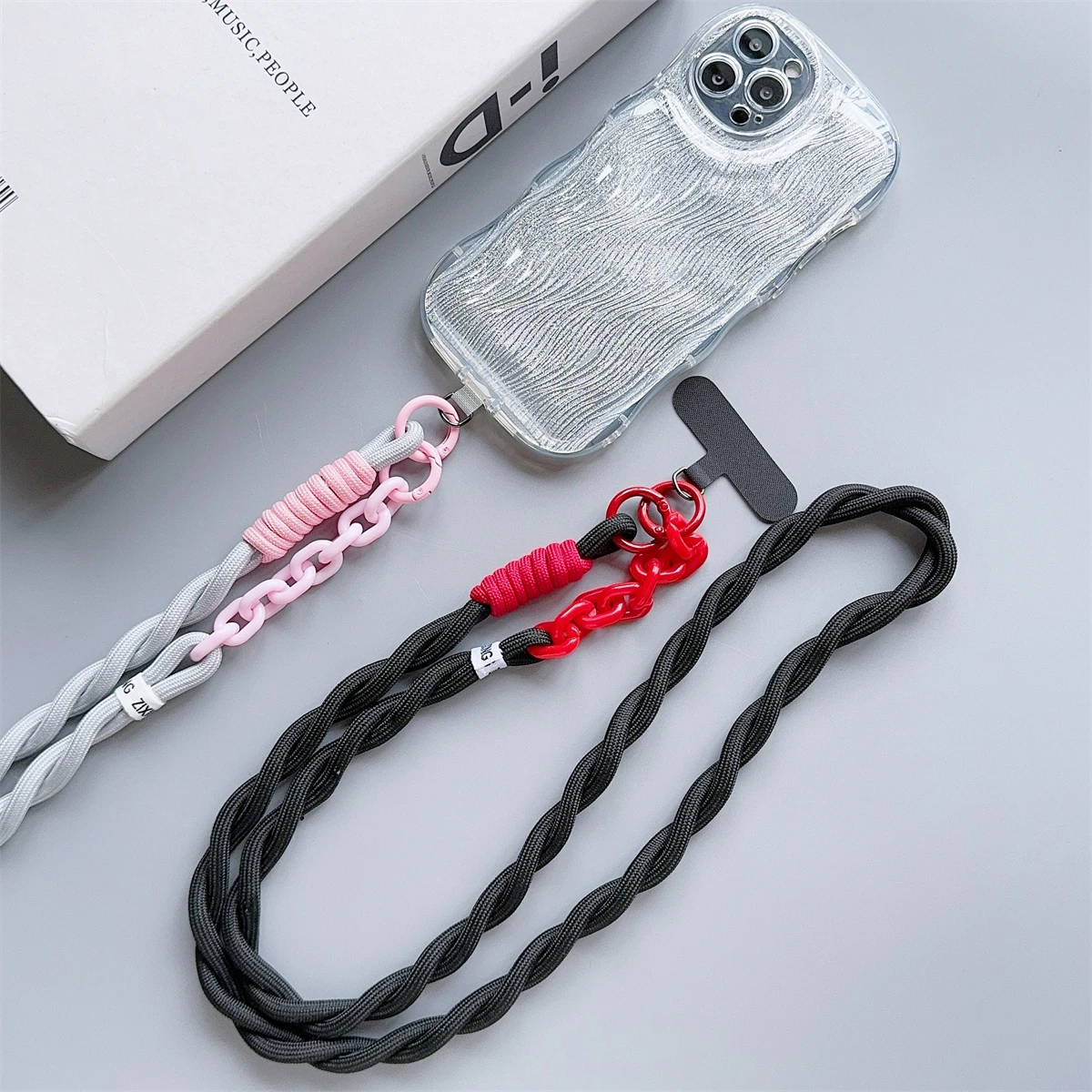 Cute Phone Lanyard Diameter Outdoor Universal Case Acrylic Crossbody Shoulder Card Neck Cord Clip Hang Anti-lost Wrist Strap
Cute Phone Lanyard Diameter Outdoor Universal Case Acrylic Crossbody Shoulder Card Neck Cord Clip Hang Anti-lost Wrist Strap