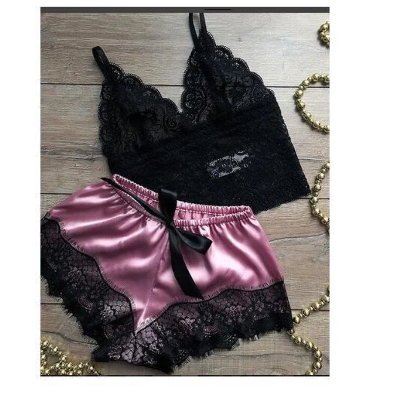 Sleepwear Women's Clothing Suits Summer Thin Suspenders Home Simple Leisure Slim Temperament Loose Fit Premium Breathable Sexy
Sleepwear Women's Clothing Suits Summer Thin Suspenders Home Simple Leisure Slim Temperament Loose Fit Premium Breathable Sexy