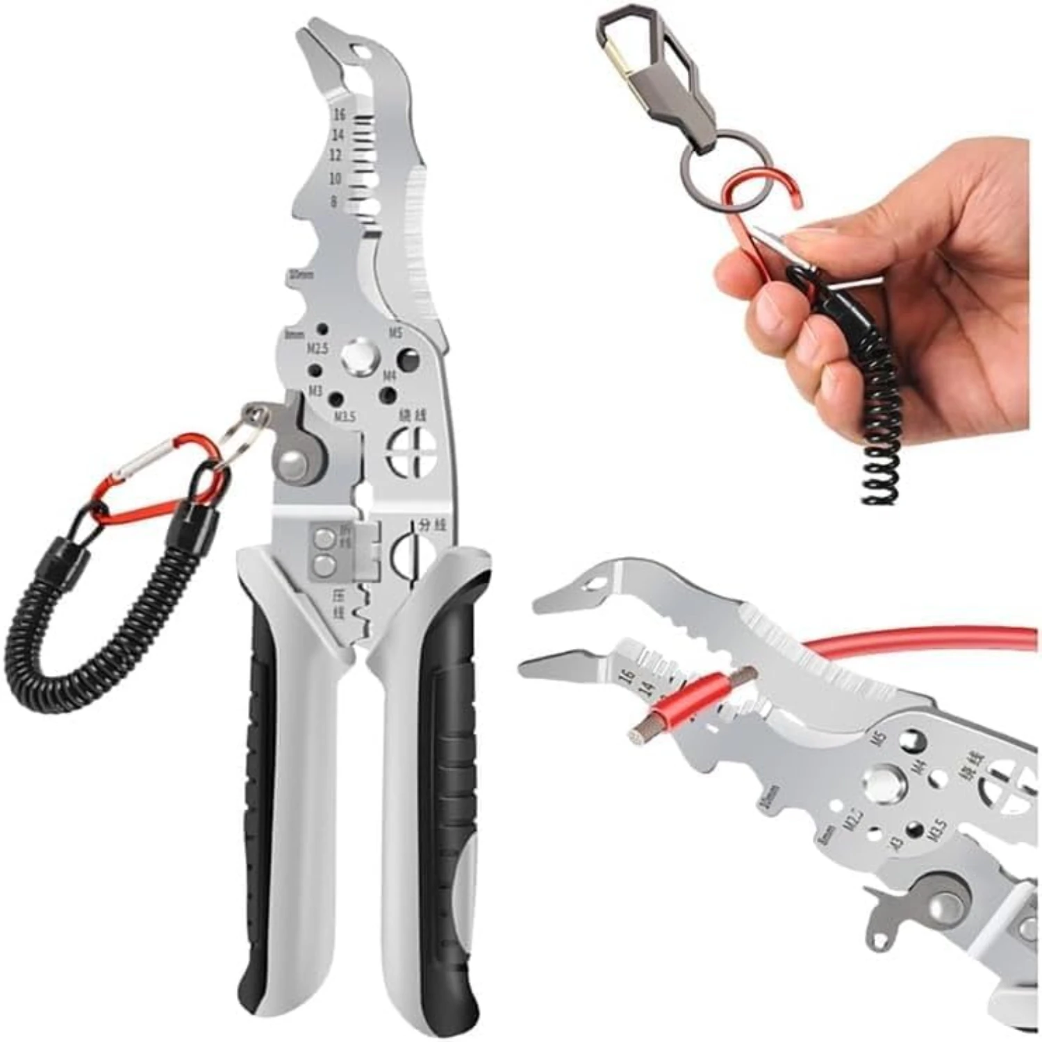 Premium Revolutionary High Quality Wire Stripping and Crimping Tool Set for Top-notch, Efficient Performance Engineered with Cut
Premium Revolutionary High Quality Wire Stripping and Crimping Tool Set for Top-notch, Efficient Performance Engineered with Cut