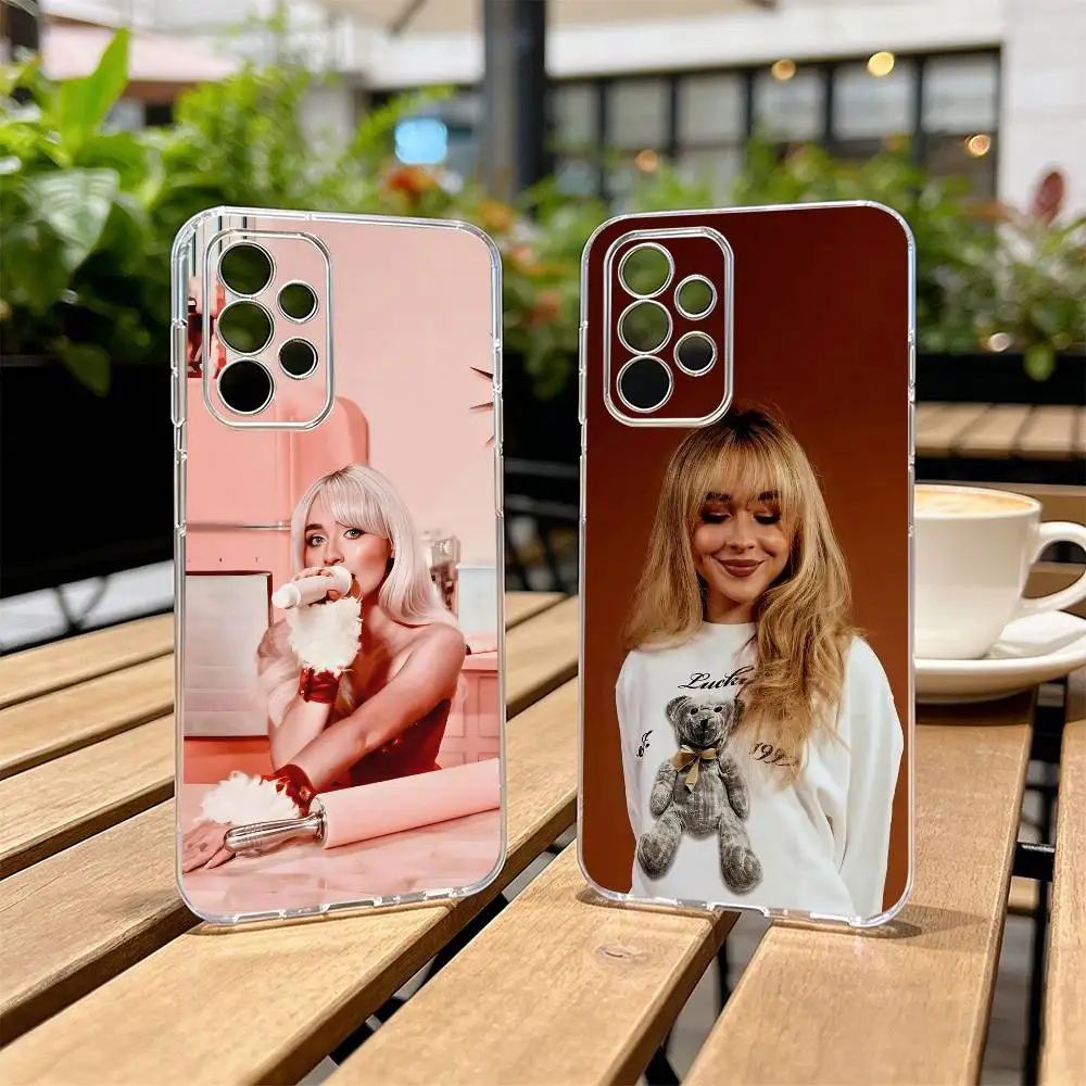 S-Sabrina C-Carpenter Phone Case Transparent Silicone Soft For Samsung S25,S24,S21,S22,S23,S30,Ultra,S20,Plus,Fe
S-Sabrina C-Carpenter Phone Case Transparent Silicone Soft For Samsung S25,S24,S21,S22,S23,S30,Ultra,S20,Plus,Fe