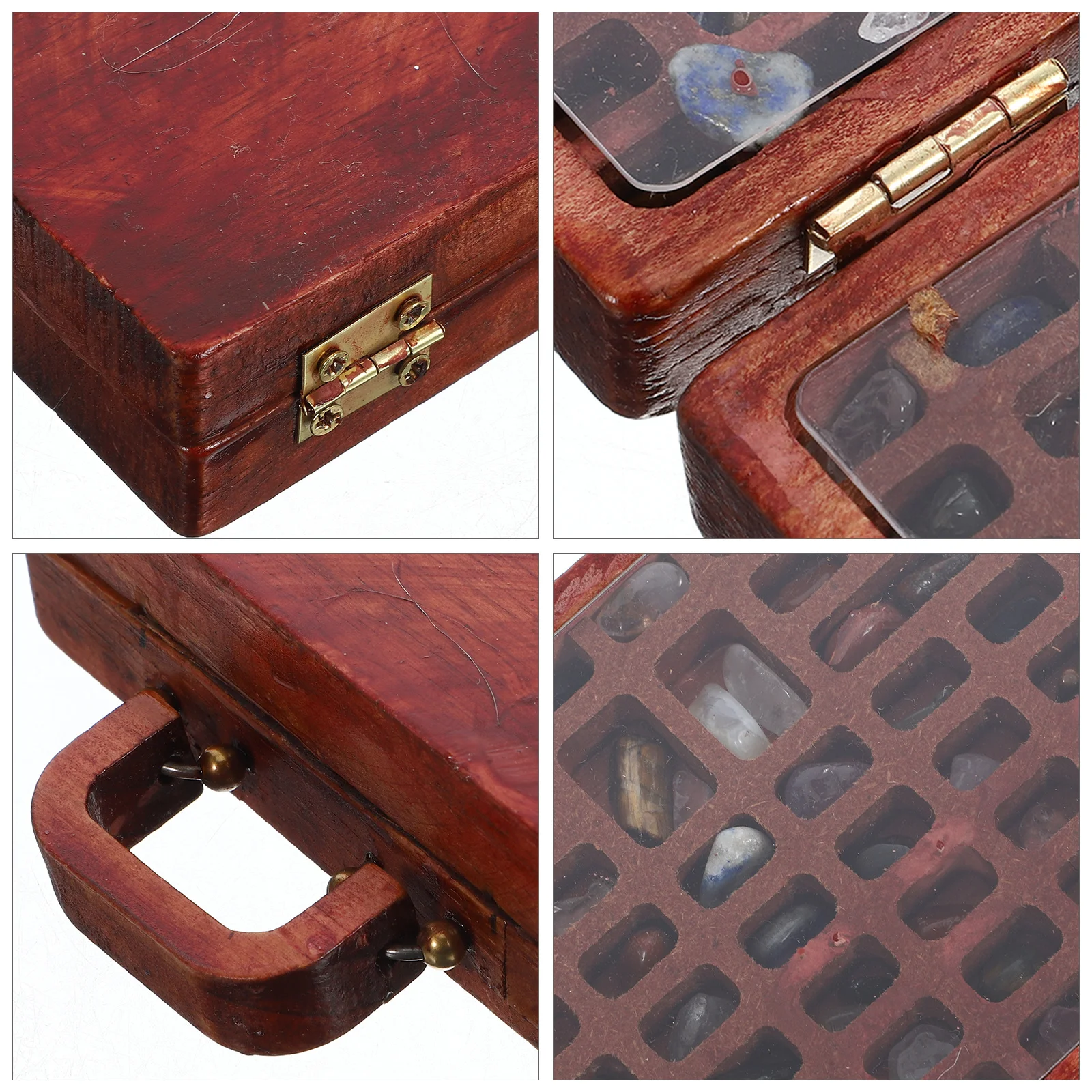 Rock Collection Box Wooden Stone Organizer Display Case Storage for Treasures Rock Display Case Stone Storage Box
Rock Collection Box Wooden Stone Organizer Display Case Storage for Treasures Rock Display Case Stone Storage Box