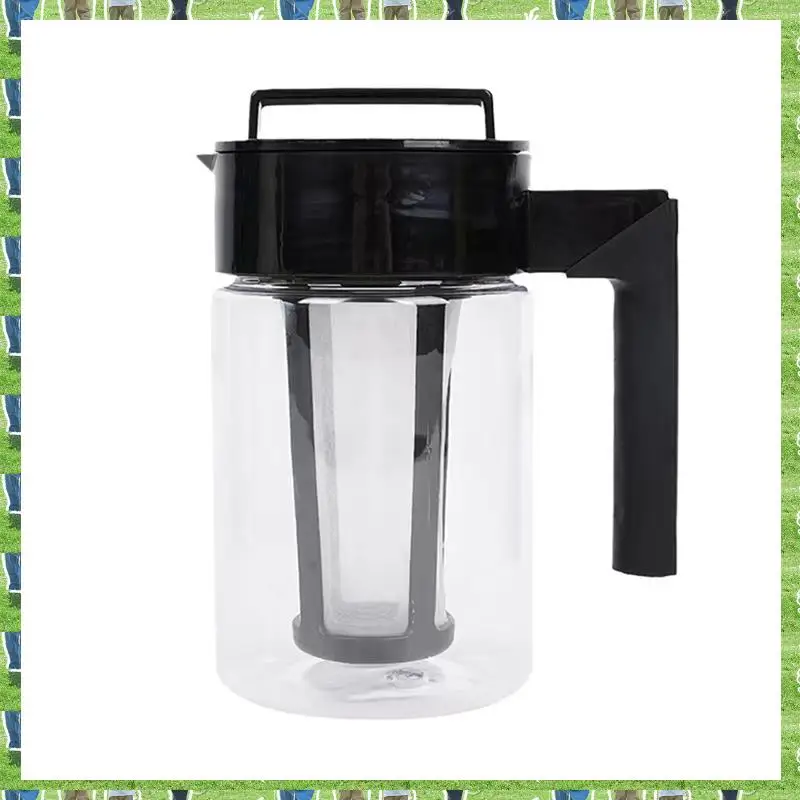 FTS 1 PCS 1300Ml Cold Brew Iced Coffee Maker Airtight Seal Handle Coffee Kettle Coffee Pot Plastic Non-Slip Handle Coffee Kettle
FTS 1 PCS 1300Ml Cold Brew Iced Coffee Maker Airtight Seal Handle Coffee Kettle Coffee Pot Plastic Non-Slip Handle Coffee Kettle