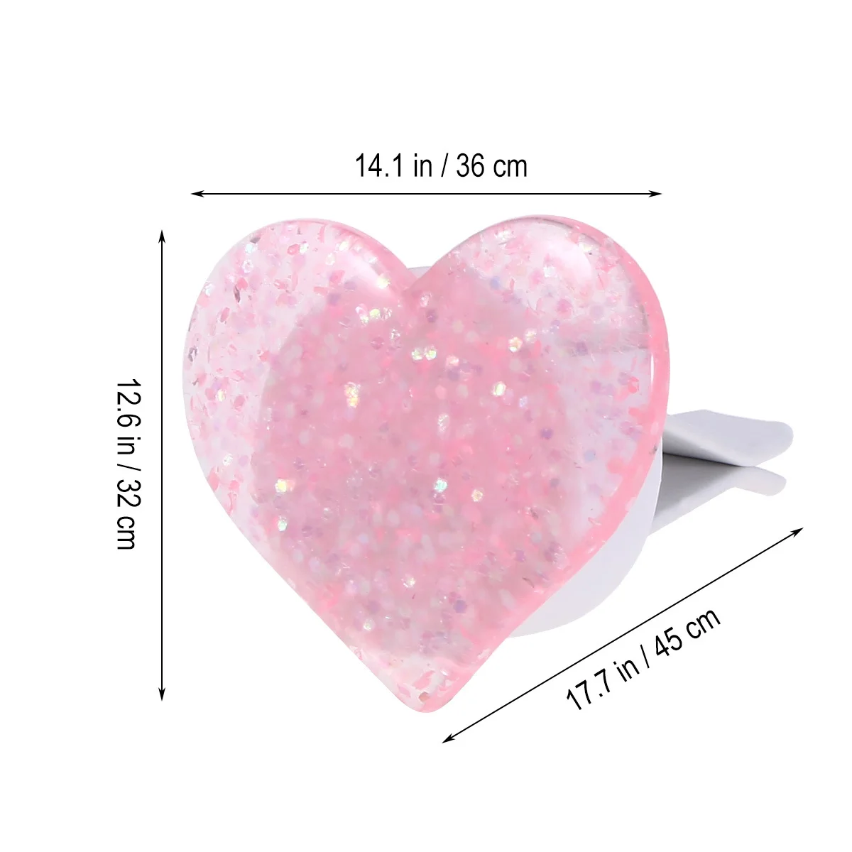 Resin Love Shape Perfume Clip Dark Pink Car Air Outlet Air Freshener Diffuser Aromatherapy Fragrance Accessories
Resin Love Shape Perfume Clip Dark Pink Car Air Outlet Air Freshener Diffuser Aromatherapy Fragrance Accessories