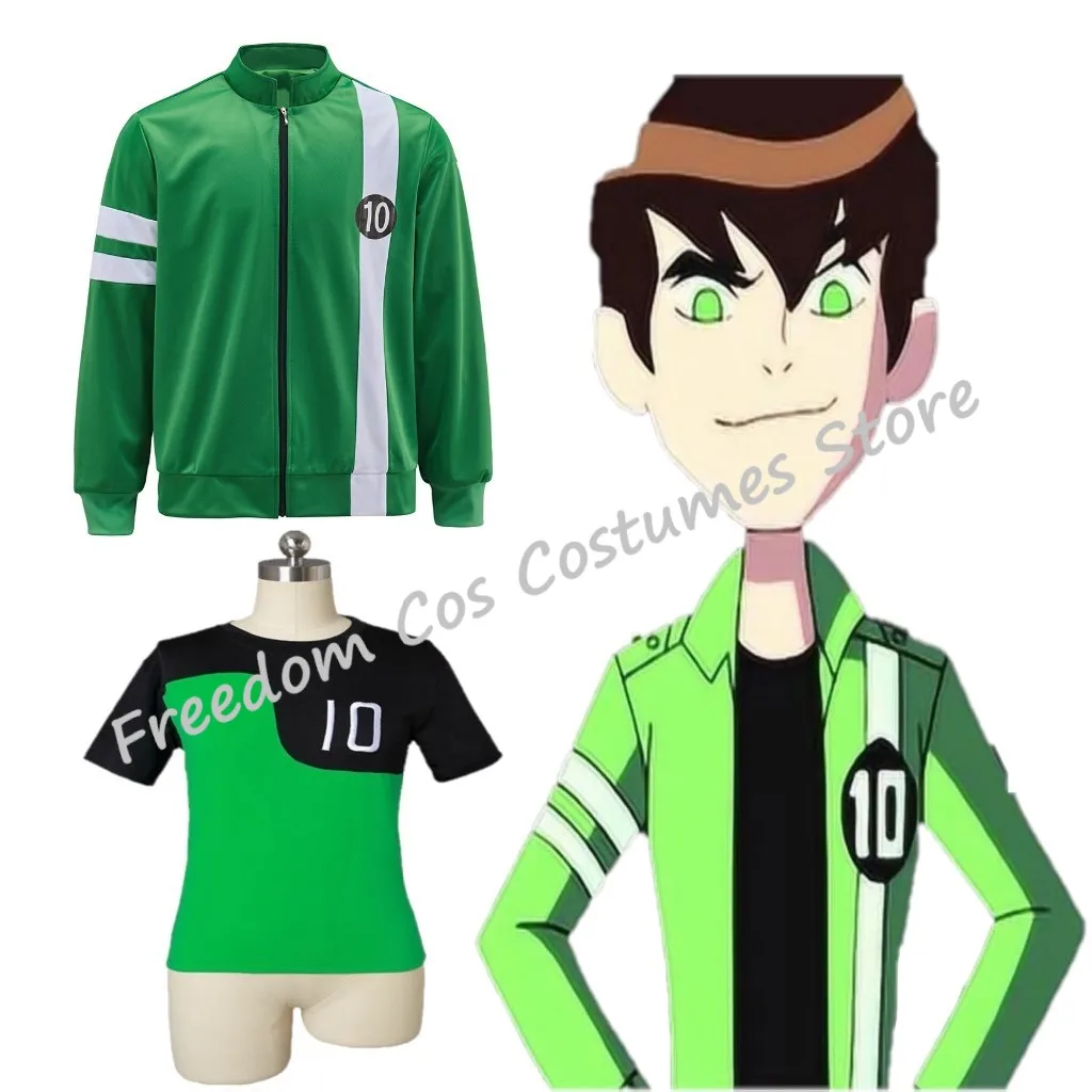 Anime Ben10 Alien Force Ben Tennyson Cosplay Unisex Sweatshirt Jacket Hoodies Zipper Coat T-shirt Halloween Outfits
Anime Ben10 Alien Force Ben Tennyson Cosplay Unisex Sweatshirt Jacket Hoodies Zipper Coat T-shirt Halloween Outfits
