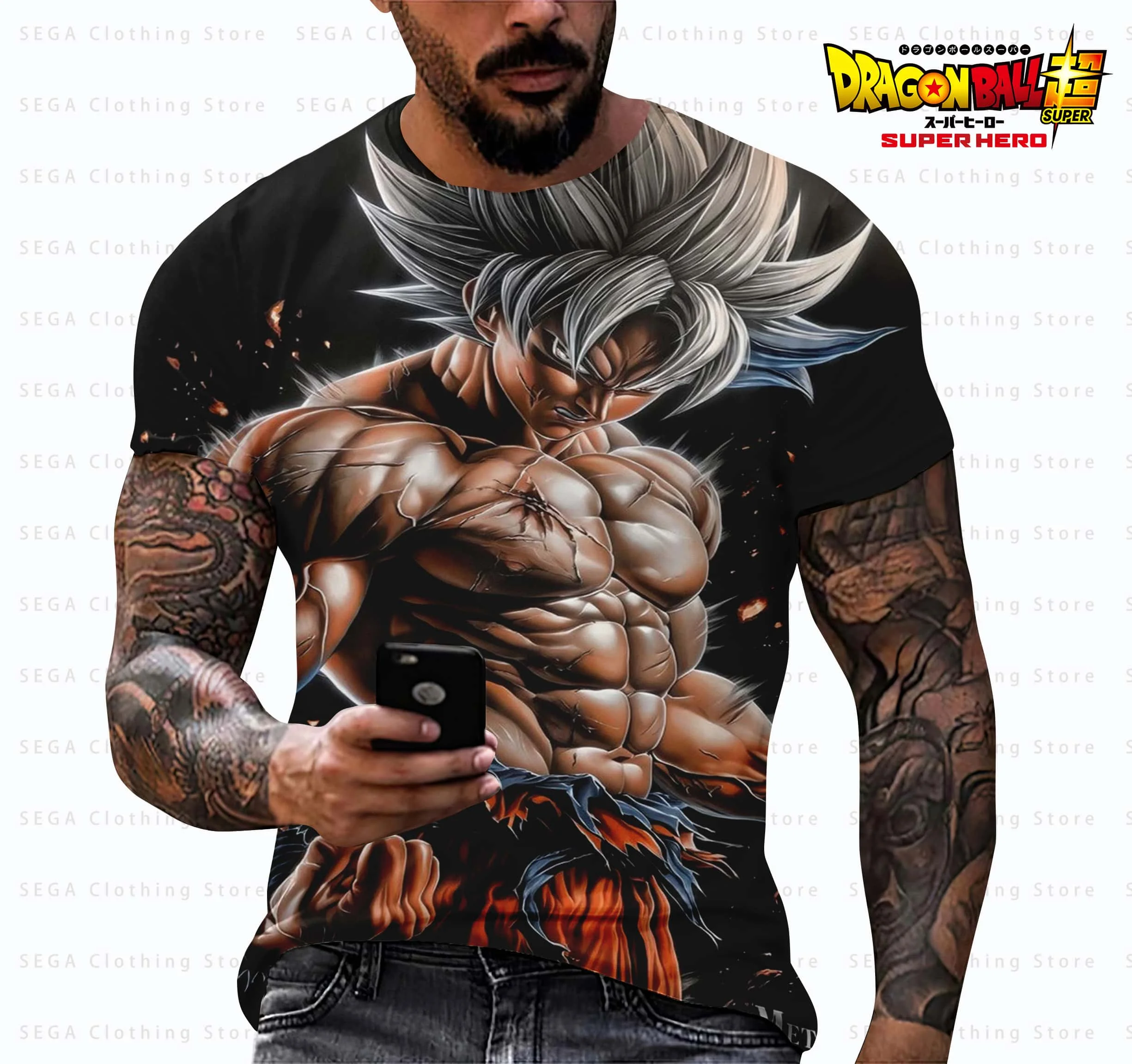 2025 New Goku Mens Hot Sale Cool Super Children Summer Dragon Ball Z Pattern Print 3D Childrens Summer Short Sleeve T-shirt Top
2025 New Goku Mens Hot Sale Cool Super Children Summer Dragon Ball Z Pattern Print 3D Childrens Summer Short Sleeve T-shirt Top