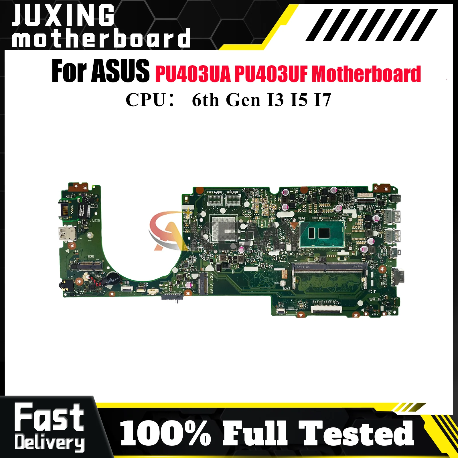 PU403UA Laptop Motherboard For ASUS VivoBook PU403U PU403UF PU403UA Notebook Mainboard With I3 I5 I7 CPU 100% tests OK fast ship 
PU403UA Laptop Motherboard For ASUS VivoBook PU403U PU403UF PU403UA Notebook Mainboard With I3 I5 I7 CPU 100% tests OK fast ship
