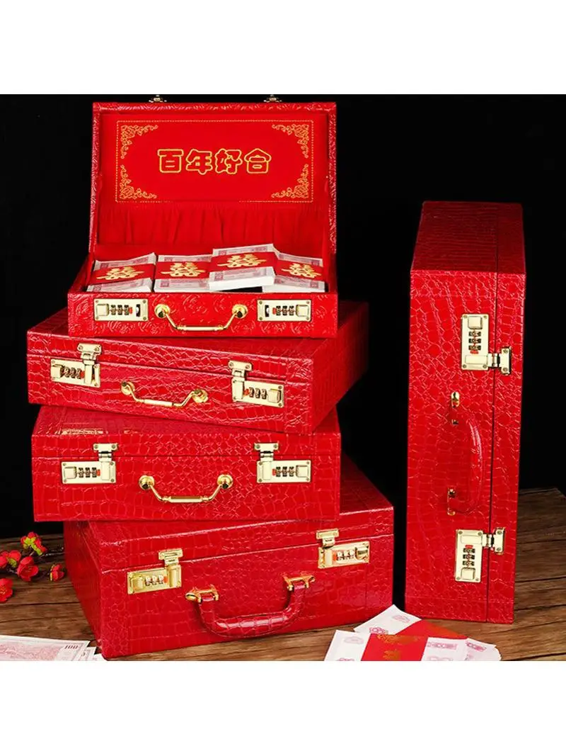 Wedding Engagement Gift Box Red Vintage Money Box Password Lo Marriage Proposal Present Case Travel Suitcase M G
Wedding Engagement Gift Box Red Vintage Money Box Password Lo Marriage Proposal Present Case Travel Suitcase M G
