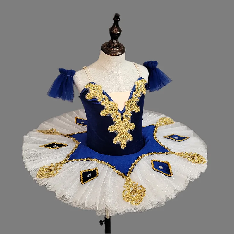 THEEPER Professional Lace Rhinestone Ballet Tutu for Girls, Pancake Tutu Leotard, Kids Ballerina Stage Performance Dance Costume
THEEPER Professional Lace Rhinestone Ballet Tutu for Girls, Pancake Tutu Leotard, Kids Ballerina Stage Performance Dance Costume