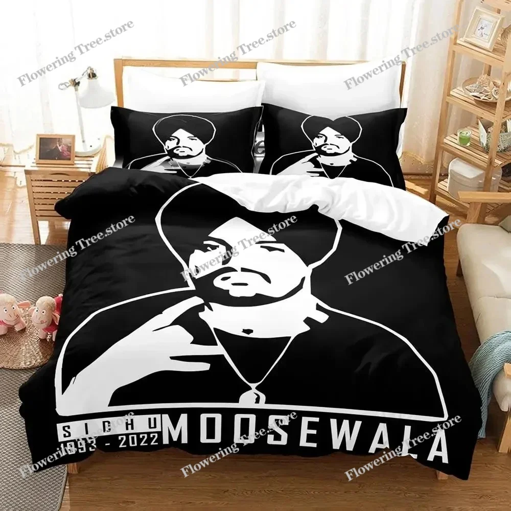 Sidhu Moosewala RIP Bedding Set Boys Girls Twin Queen Size Duvet Cover Pillowcase Bed Kids Adult Fashion Home Textileextile
Sidhu Moosewala RIP Bedding Set Boys Girls Twin Queen Size Duvet Cover Pillowcase Bed Kids Adult Fashion Home Textileextile