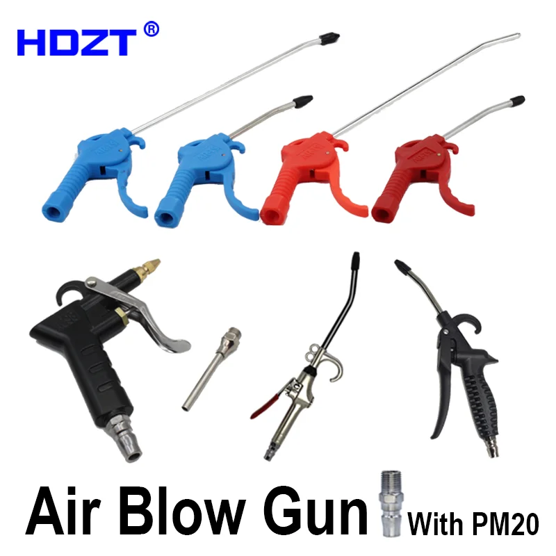 High Pressure Pneumatic Air Blow Gun 1/4" EU JP Type Extended Nozzle Dust Blower Cleaning Tool for Air Compressor with PM20
High Pressure Pneumatic Air Blow Gun 1/4" EU JP Type Extended Nozzle Dust Blower Cleaning Tool for Air Compressor with PM20