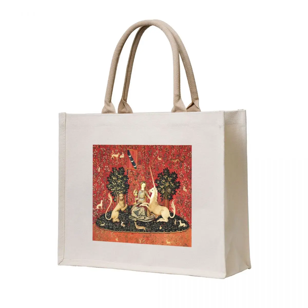 The Lady and the Unicorn: à Mon Seul Désir - Sight Tote Bag shopping bag logo Reusable bags cloth bag woman Women's shopping
The Lady and the Unicorn: à Mon Seul Désir - Sight Tote Bag shopping bag logo Reusable bags cloth bag woman Women's shopping