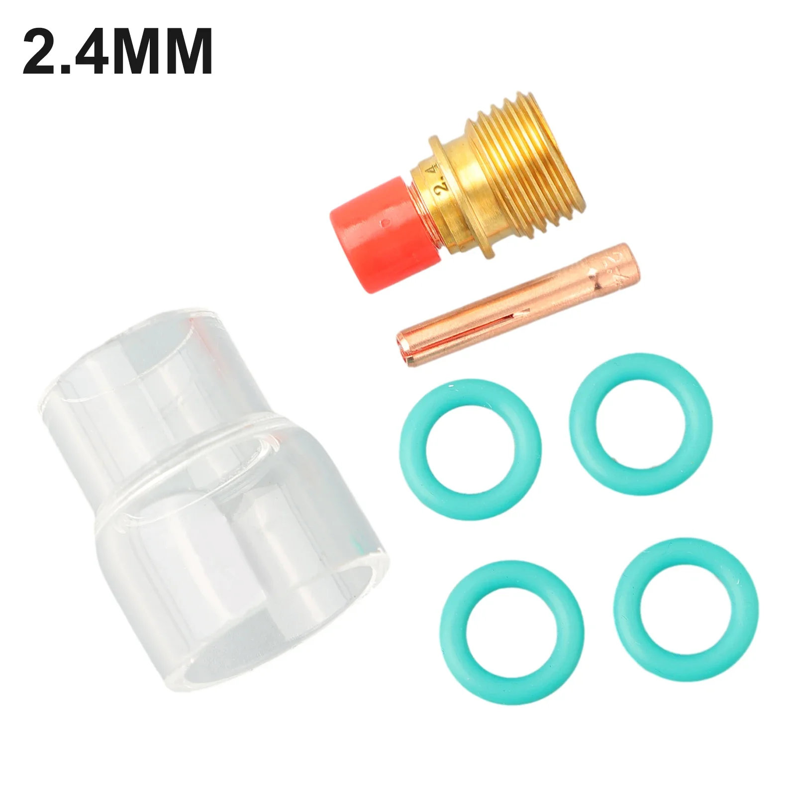 Complete 7pcs TIG Welding Torch Kit For Stubby Gas Lens #12 Cup Compatible With Common TIG Models WP9 WP20 WP25
Complete 7pcs TIG Welding Torch Kit For Stubby Gas Lens #12 Cup Compatible With Common TIG Models WP9 WP20 WP25