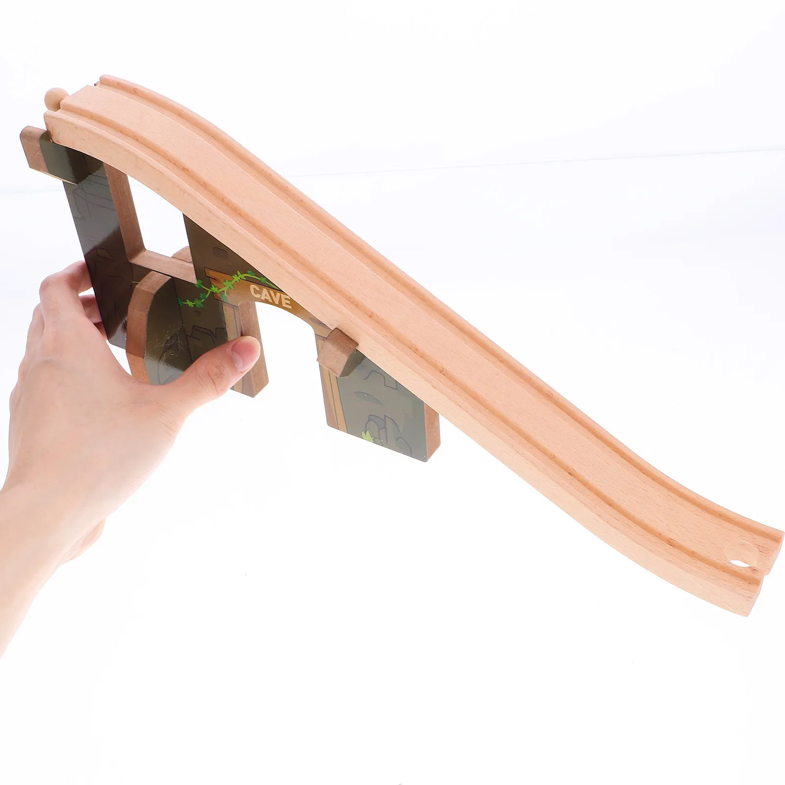 Wooden Train Track Bridge Educational Play Accessory Creative Railway Scene Development Fine Motor Skills Coordination
Wooden Train Track Bridge Educational Play Accessory Creative Railway Scene Development Fine Motor Skills Coordination