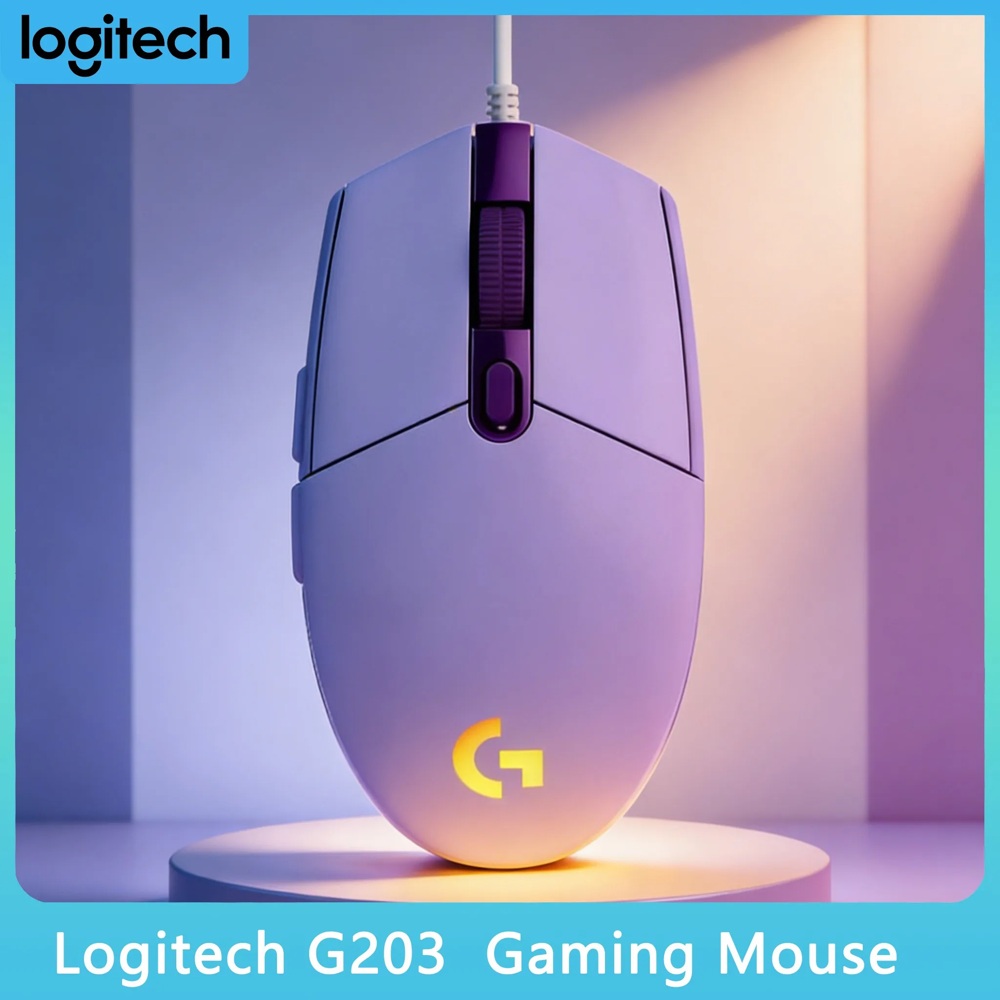 Logitech G203/G102/G304/G305 RGB Wired Gaming Mouse LIGHTSYNC 8000 DPI High Precision Sensor for Gamers
Logitech G203/G102/G304/G305 RGB Wired Gaming Mouse LIGHTSYNC 8000 DPI High Precision Sensor for Gamers