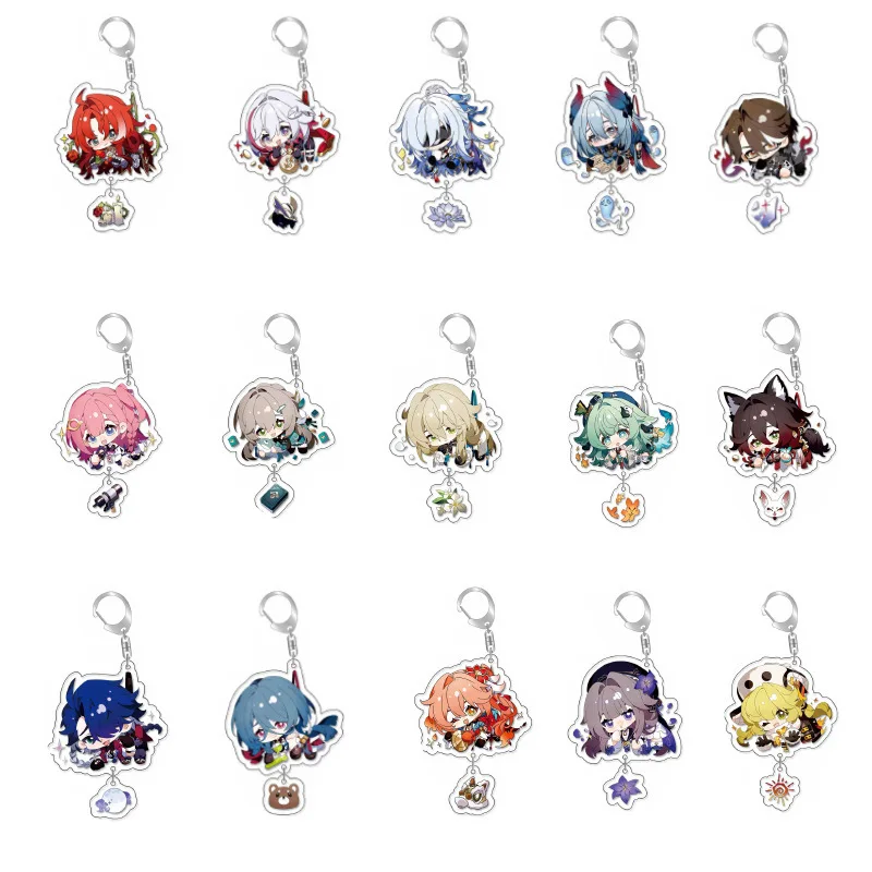 Honkai Star Rail Jing Yuan Kafka Aventurine Keychain Acrylic Key Ring Friend Gift Game Accessories Pendant Bag Car Jewelry
Honkai Star Rail Jing Yuan Kafka Aventurine Keychain Acrylic Key Ring Friend Gift Game Accessories Pendant Bag Car Jewelry
