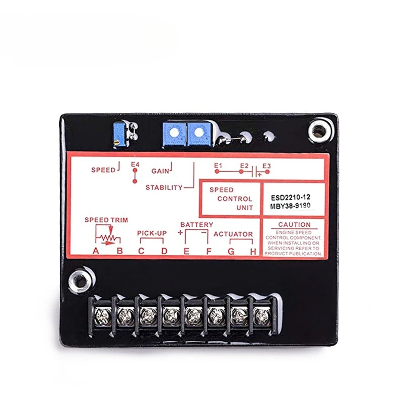 ESD2210 Generator Set Governor 24V 12V Diesel Generator Electronic Adjustment, Speed, Controller
ESD2210 Generator Set Governor 24V 12V Diesel Generator Electronic Adjustment, Speed, Controller