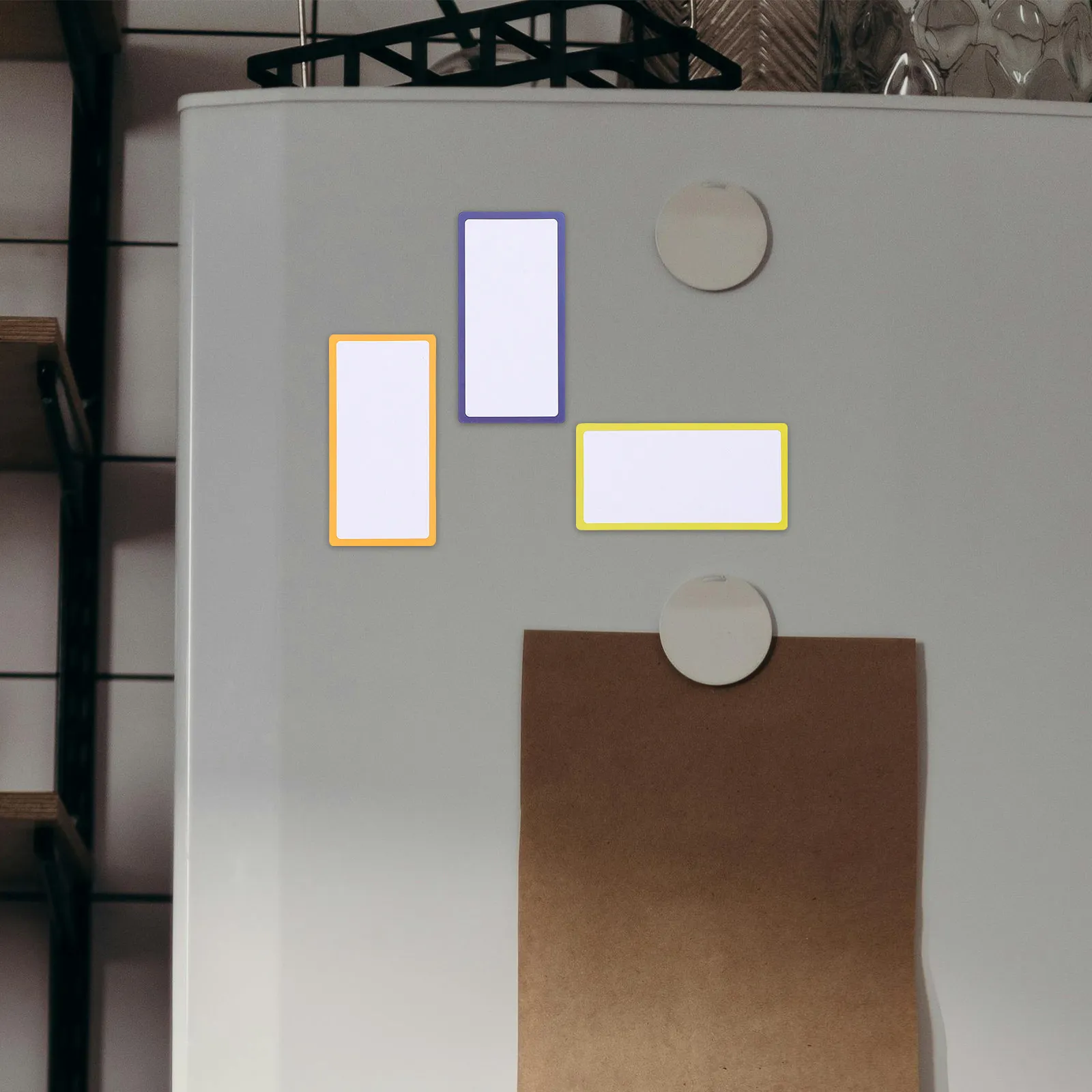 27Pcs Magnetic Dry Erase Labels Colorful Reusable Name Tags for Whiteboard Refrigerator Office School Home Organization
27Pcs Magnetic Dry Erase Labels Colorful Reusable Name Tags for Whiteboard Refrigerator Office School Home Organization