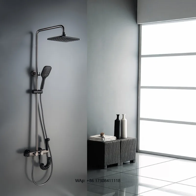 Bathroom Faucet Set with Bidet Sprayer 3 Functions Handheld Shower Thermostatic Shower Shower Head
Bathroom Faucet Set with Bidet Sprayer 3 Functions Handheld Shower Thermostatic Shower Shower Head