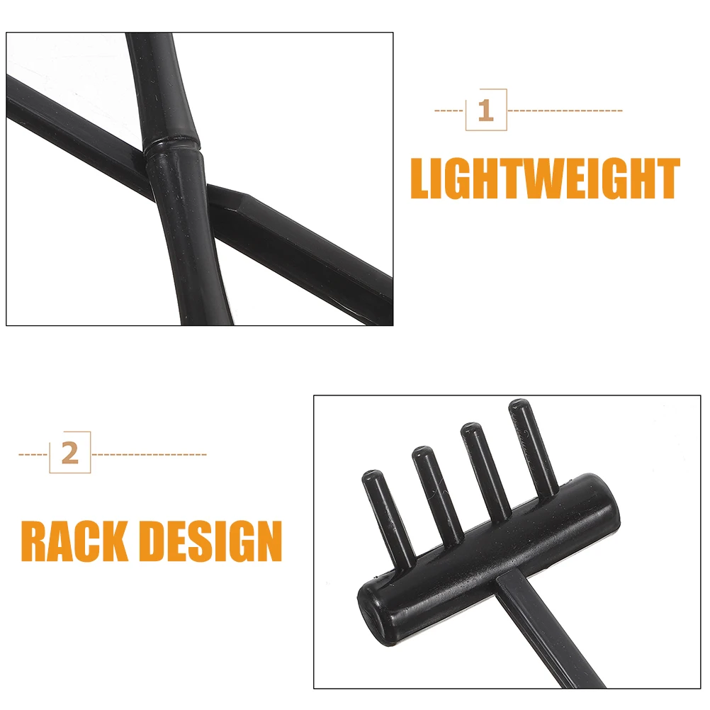 1 set Zen Garden Rakes Set 6 Black Combs 1 Four Feet Rake Mini Durable Plastic Decorative Accessories for Room Bookshelf
1 set Zen Garden Rakes Set 6 Black Combs 1 Four Feet Rake Mini Durable Plastic Decorative Accessories for Room Bookshelf