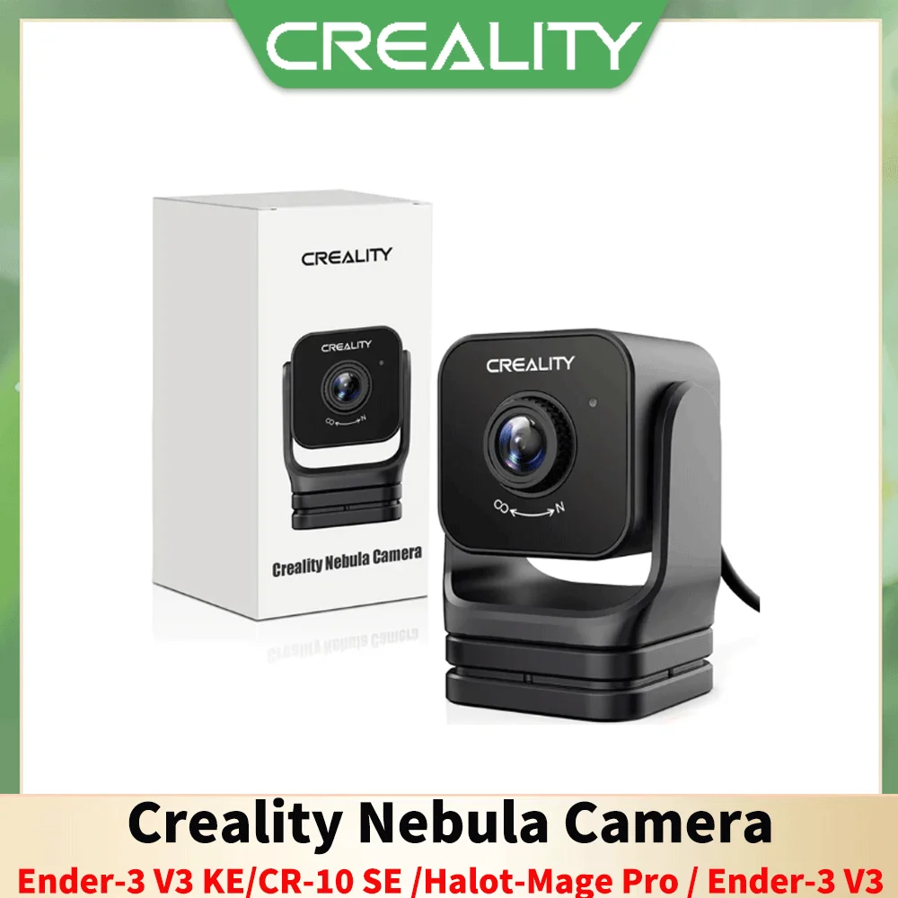 Creality Nebula Camera High-definition USB Camera With Time-Lapse Filming Night Vision Function for Ender 5 MAX / Ender 3 V3 KE
Creality Nebula Camera High-definition USB Camera With Time-Lapse Filming Night Vision Function for Ender 5 MAX / Ender 3 V3 KE