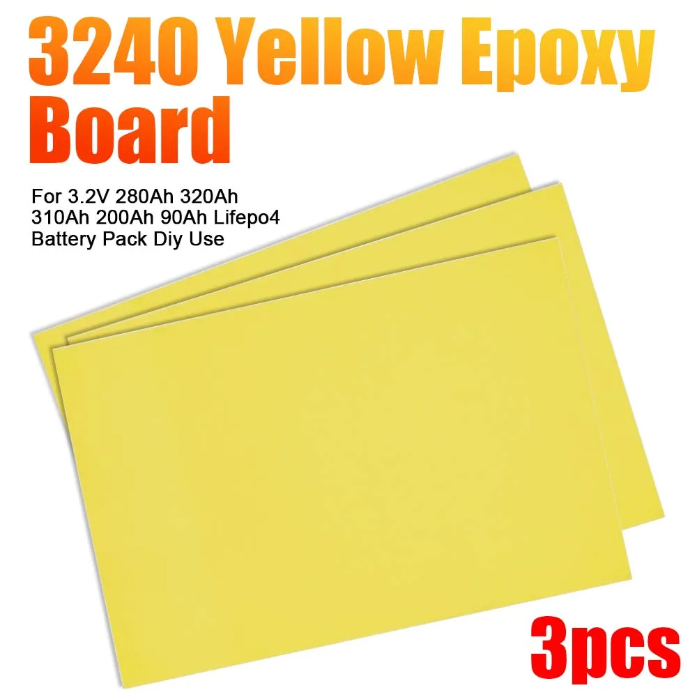 200x300x0.5MM 3240 Epoxy Board Plate Insulator Insulation With Adhesive For 3.2V 280Ah 320Ah 310Ah 200Ah 90Ah Lifepo4 Battery
200x300x0.5MM 3240 Epoxy Board Plate Insulator Insulation With Adhesive For 3.2V 280Ah 320Ah 310Ah 200Ah 90Ah Lifepo4 Battery