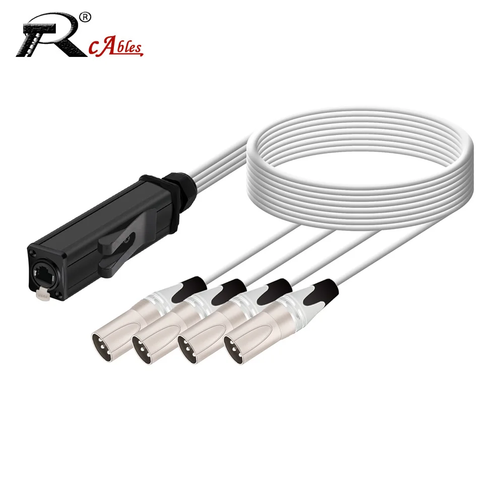 3Pin XLR Male 4 Channel Multi Network Snake Receiver to STP RJ45 Cat6 Ethernet Extender Network Breakout for Amplifier Speaker
3Pin XLR Male 4 Channel Multi Network Snake Receiver to STP RJ45 Cat6 Ethernet Extender Network Breakout for Amplifier Speaker