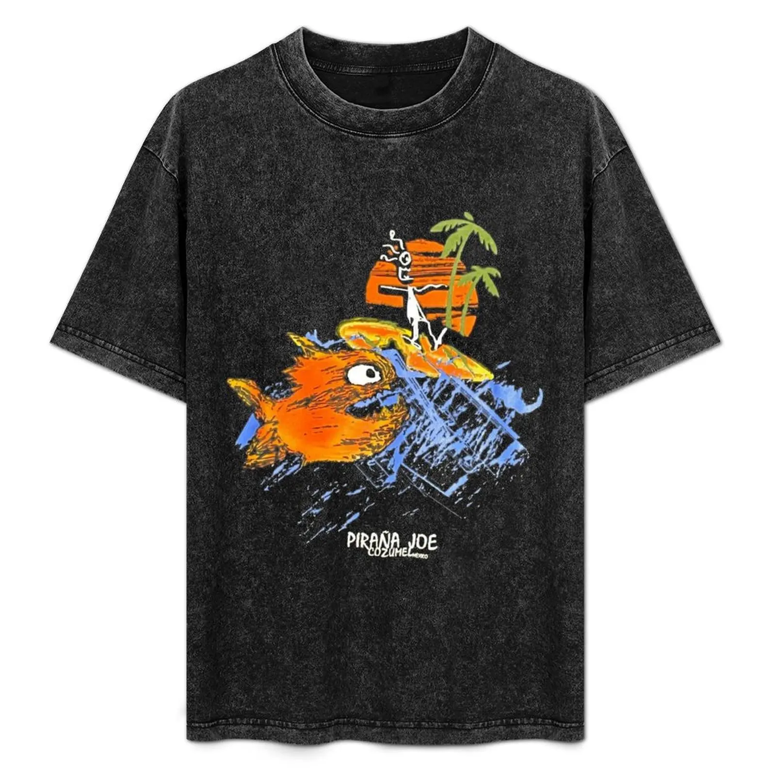 Pirana Joe Cozumel Mexico T-Shirt Breathable Travel T-Shirt
Pirana Joe Cozumel Mexico T-Shirt Breathable Travel T-Shirt