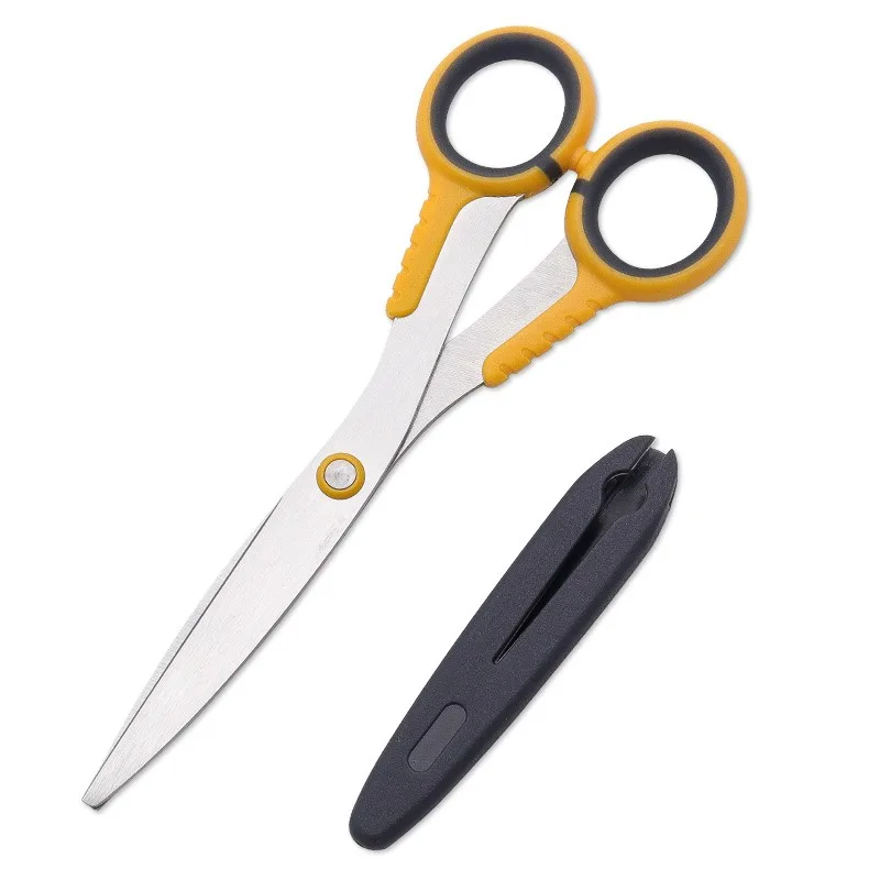 Stainless Steel with Protective Cover, Student Stationery Scissorschildren's Small Scissors, Household Scissors
Stainless Steel with Protective Cover, Student Stationery Scissorschildren's Small Scissors, Household Scissors