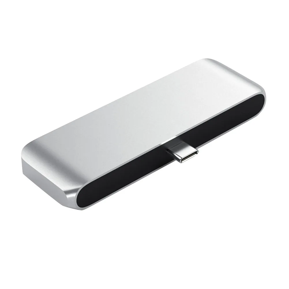 USB-C Hub Adapter Wc7366 Silver 4K Resolution USB 3.0 3.5mm Audio Pd 30W Charging Portable Laptop Dock Station
USB-C Hub Adapter Wc7366 Silver 4K Resolution USB 3.0 3.5mm Audio Pd 30W Charging Portable Laptop Dock Station