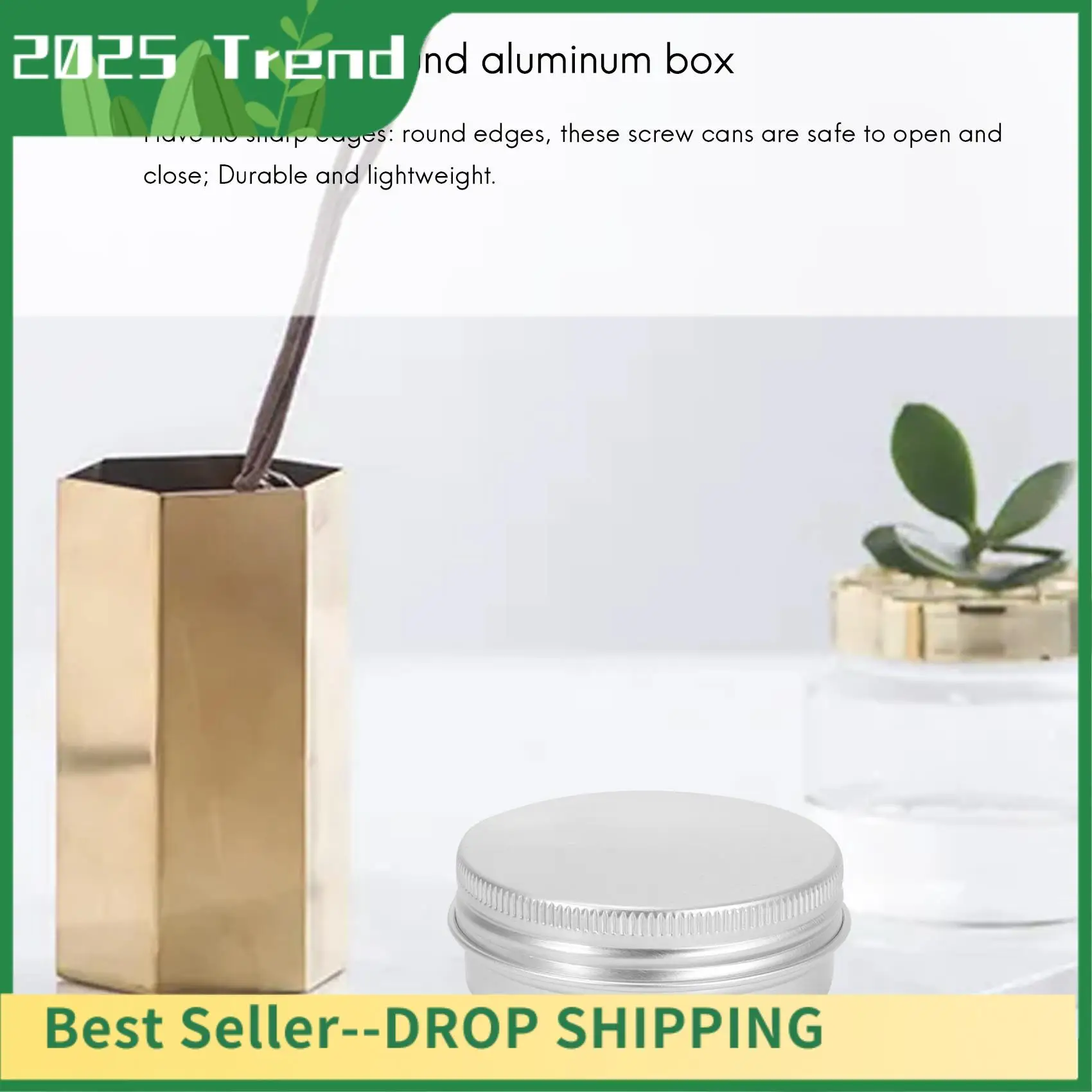 AA14 New Pack Of 40 Screw Top Round Aluminum Tins Cans - Aluminum Screw Lid Round Tin Container Bottle
AA14 New Pack Of 40 Screw Top Round Aluminum Tins Cans - Aluminum Screw Lid Round Tin Container Bottle