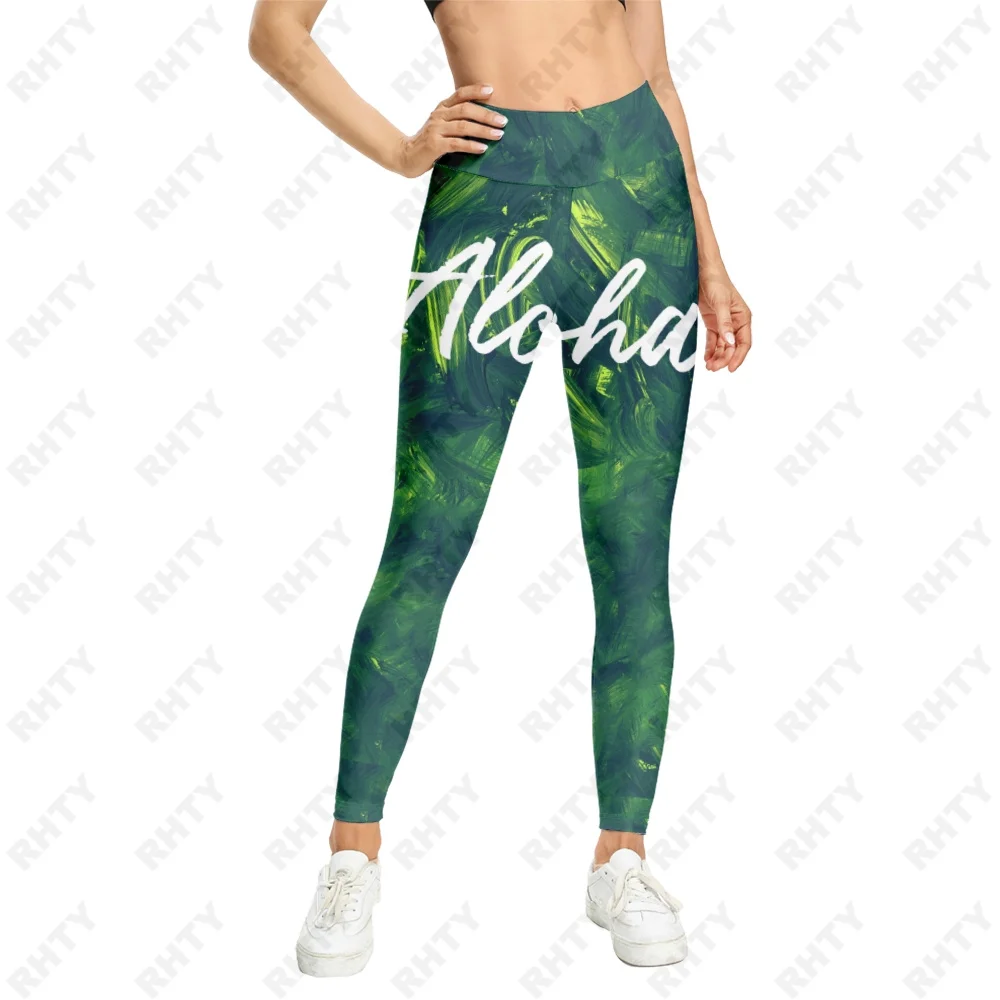 Aloha Tahiti Leaf Women's Fitness Leggings High Waist Sports Pants Casual Full Length Printed Trousers Running Elastic Leggings
Aloha Tahiti Leaf Women's Fitness Leggings High Waist Sports Pants Casual Full Length Printed Trousers Running Elastic Leggings