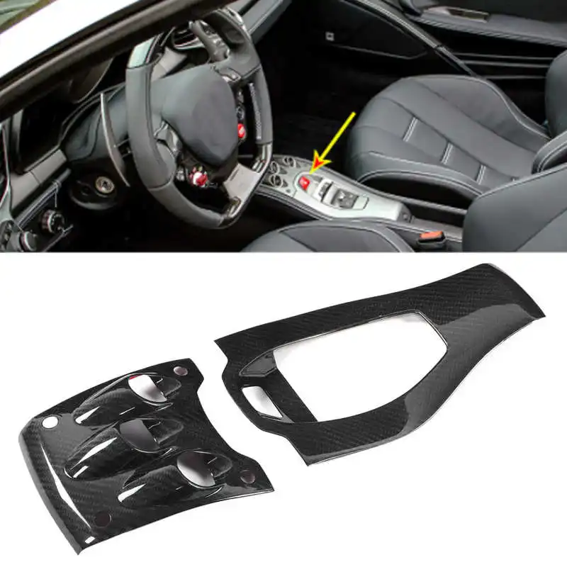 Central Control Gear Shift Panel Trim Real Carbon Fiber Fit for Ferrari 458 2011 2012 2013 2014 2015 2016 Car Accessory
Central Control Gear Shift Panel Trim Real Carbon Fiber Fit for Ferrari 458 2011 2012 2013 2014 2015 2016 Car Accessory