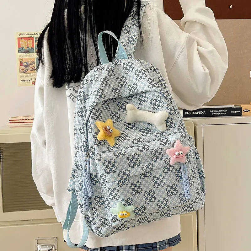 Милый подростковый молодежный рюкзак, большой вместительный студенческий рюкзак, легкие школьные сумки, школьные сумки с несколькими карманами, повседневный рюкзак
Милый подростковый молодежный рюкзак, большой вместительный студенческий рюкзак, легкие школьные сумки, школьные сумки с несколькими карманами, повседневный рюкзак