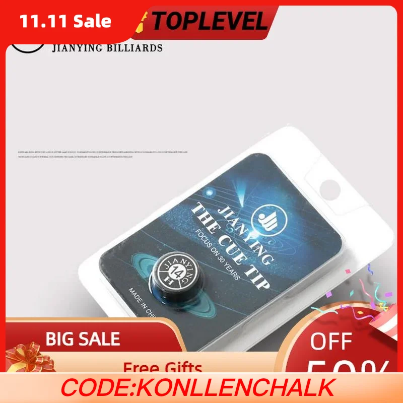 Jianying-Professional Billiard Cue Tips, Durable Accessories, Portable Cue Tips, 14mm, 11mm, M S, H, China, New Arrival
Jianying-Professional Billiard Cue Tips, Durable Accessories, Portable Cue Tips, 14mm, 11mm, M S, H, China, New Arrival