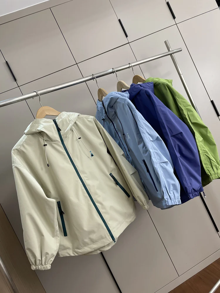 Men's Outdoor Windproof Waterproof Casual Hooded Jaet Autumn Faionable Stand Fit Long Sve Youth ular Daily Wear
Men's Outdoor Windproof Waterproof Casual Hooded Jaet Autumn Faionable Stand Fit Long Sve Youth ular Daily Wear