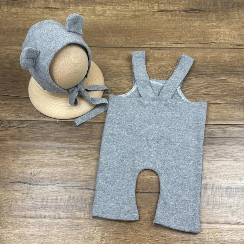 J15U Baby Photography Costume Clothing Hat and Overalls Photo Clothes Photography Props for Infant Newborns 0-1 Month
J15U Baby Photography Costume Clothing Hat and Overalls Photo Clothes Photography Props for Infant Newborns 0-1 Month