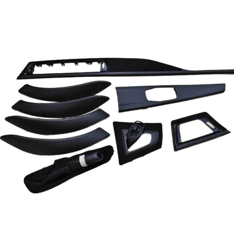 Suitable for 3 series 4 series central control carbon fiber panel sticker door trim 7 pieces 10 pieces set
Suitable for 3 series 4 series central control carbon fiber panel sticker door trim 7 pieces 10 pieces set