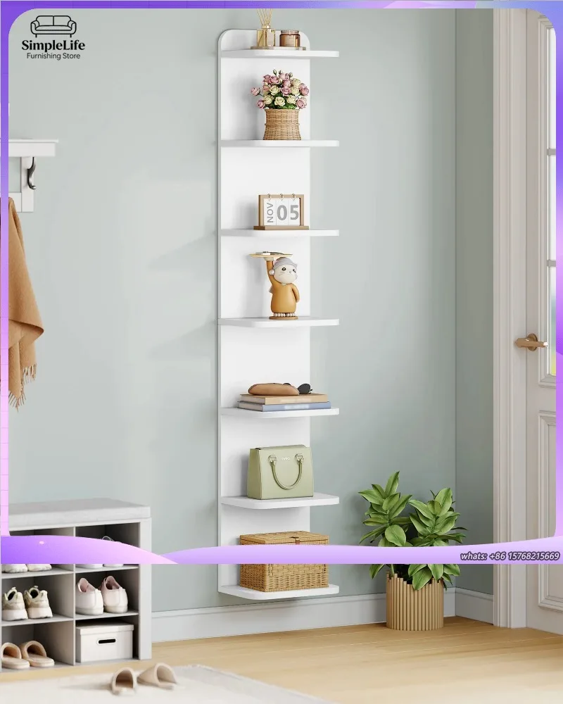 7-Tier Freestanding Bookshelf Modern Wall Shelf for Study Living Room Bedroom White Storage Organizer
7-Tier Freestanding Bookshelf Modern Wall Shelf for Study Living Room Bedroom White Storage Organizer