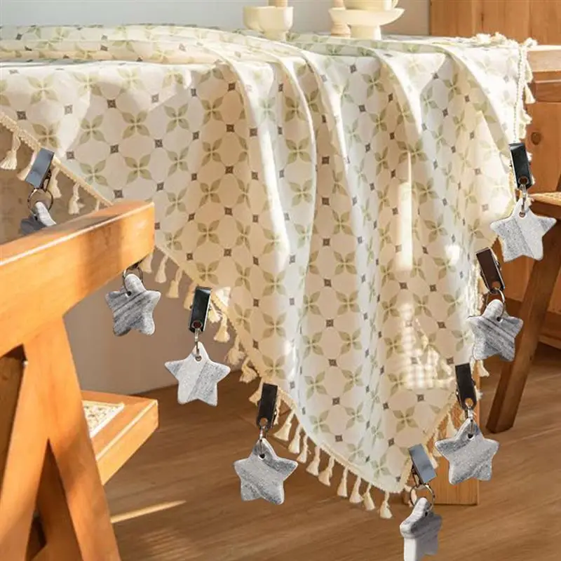 4pcs Delicate Table Cloth Weights Table Cloth Pendant Clips Replaceable Table Cloth Pendants Dining Room Decors Cover Clips
4pcs Delicate Table Cloth Weights Table Cloth Pendant Clips Replaceable Table Cloth Pendants Dining Room Decors Cover Clips