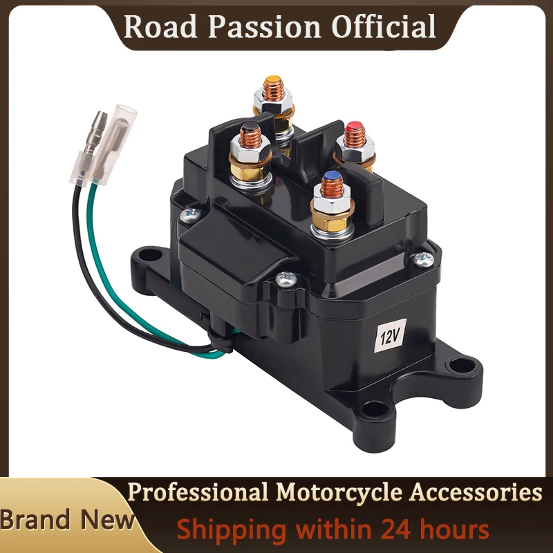 12V 250A Winch Universal Starter Solenoid Relay Contactor Rocker Switch Thumb Truck for ATV UTV 4x4 Vehicles 63070 62135 2875714
12V 250A Winch Universal Starter Solenoid Relay Contactor Rocker Switch Thumb Truck for ATV UTV 4x4 Vehicles 63070 62135 2875714