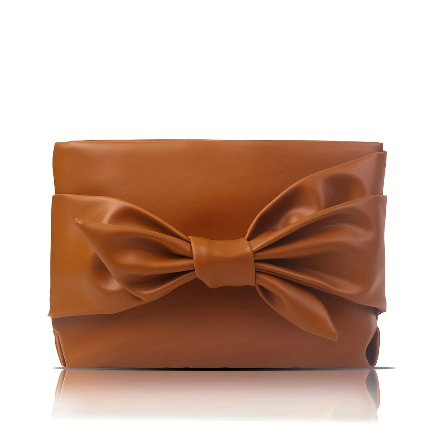 Bowknot Women's Purse, Stylish Soft PU Leather Ladies , Elegant Luxury Evening Banquet Clutch Bag
Bowknot Women's Purse, Stylish Soft PU Leather Ladies , Elegant Luxury Evening Banquet Clutch Bag