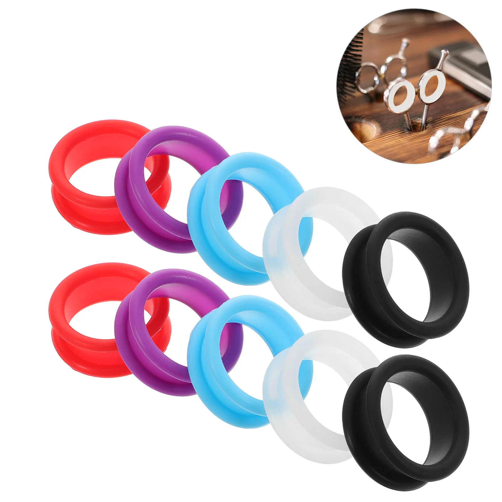 10Pcs Silicone Finger Rings for Pet Grooming Scissors Comfortable Grip Protection Colorful Shear Inserts Ideal Hairdressing
10Pcs Silicone Finger Rings for Pet Grooming Scissors Comfortable Grip Protection Colorful Shear Inserts Ideal Hairdressing